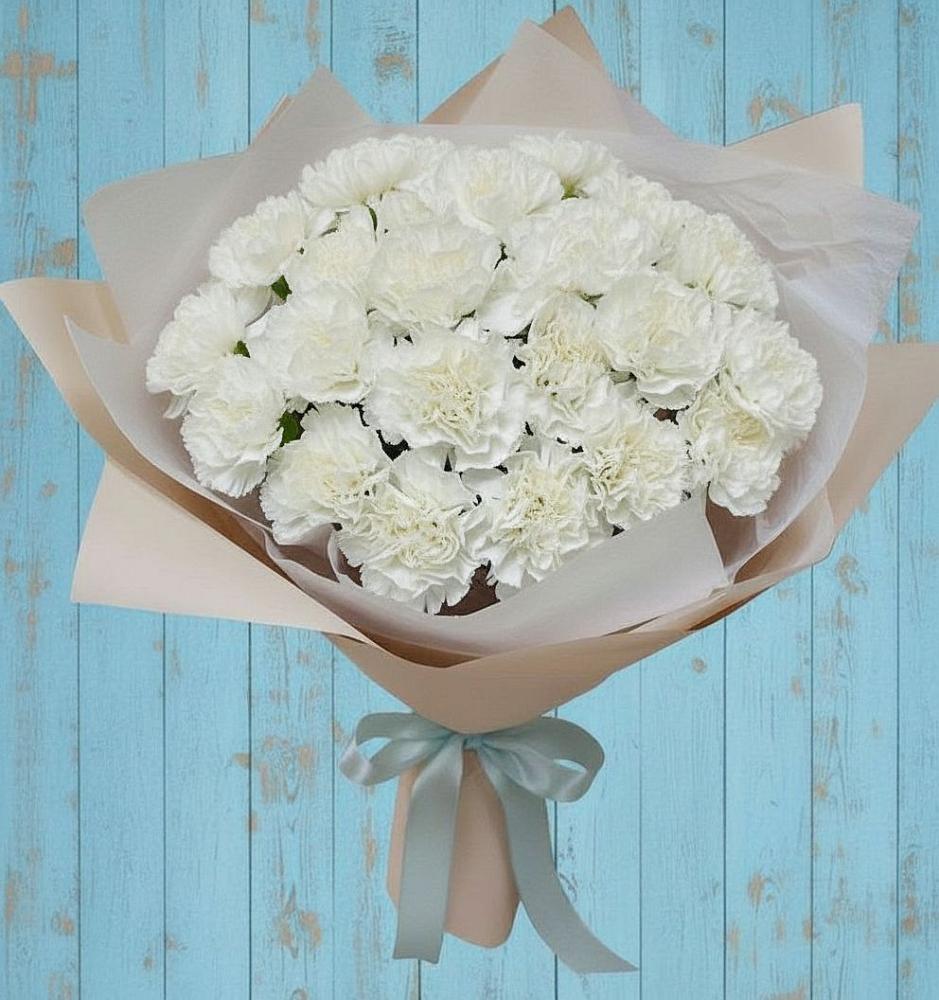 Букет цветов из: Гвоздики в Юдино