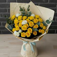 Букет цветов из:  Розы в Юдино