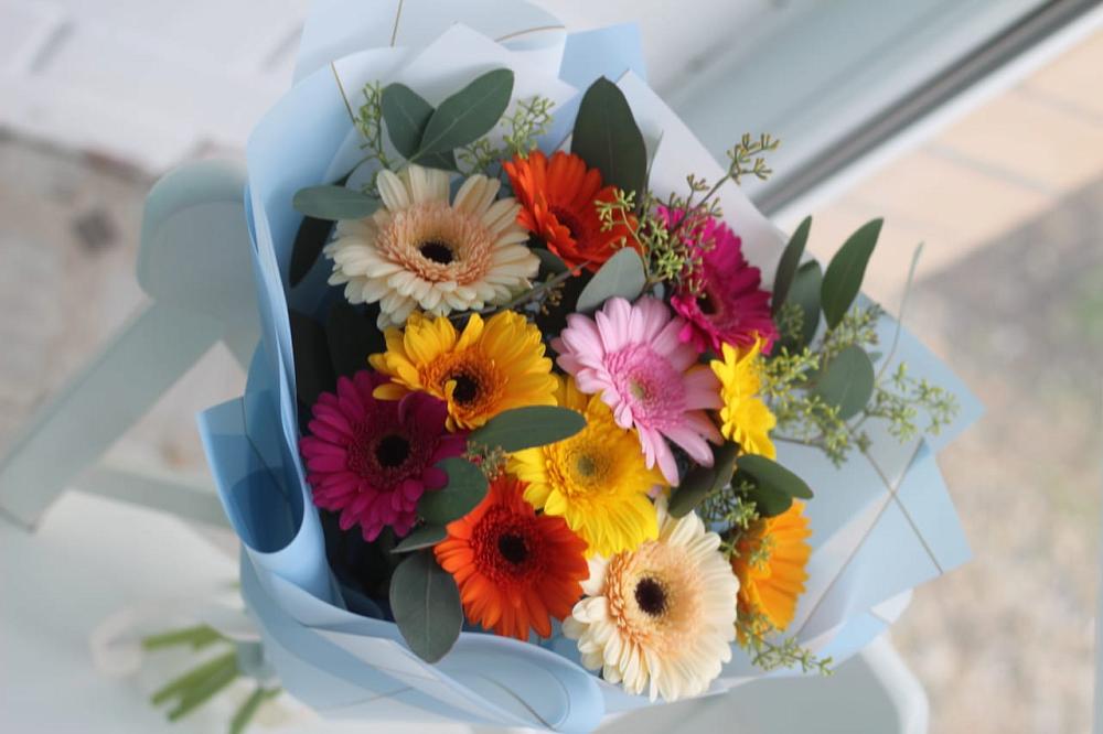 Букет цветов из: Герберы в Юдино