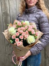 Букет цветов из:  Розы в Юдино