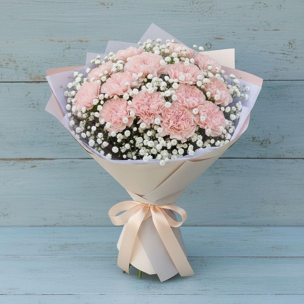 Букет цветов из: Гвоздики в Юдино