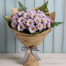 Букет цветов из:  Хризантемы в Юдино