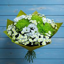 Букет цветов из:  Хризантемы #REPLACE_PRED# Юдино