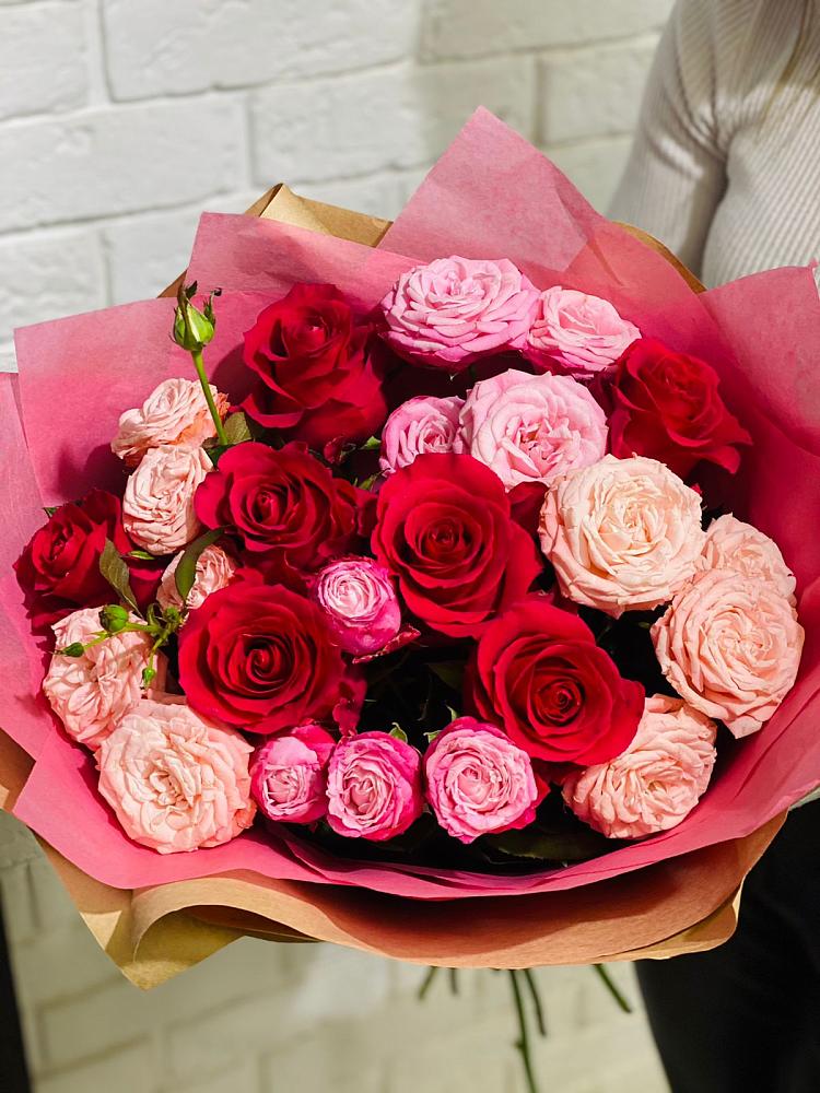 Букет цветов из: Розы в Юдино