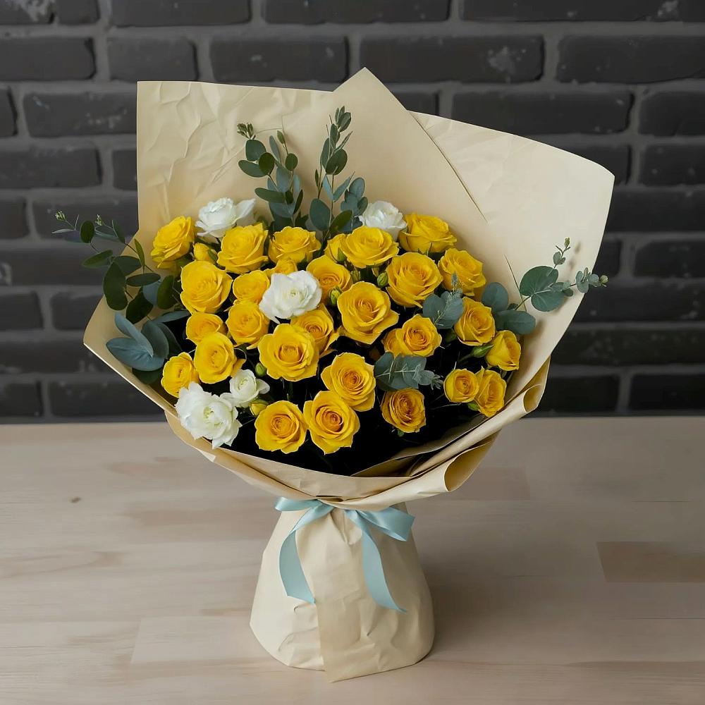 Букет цветов из: Розы в Юдино