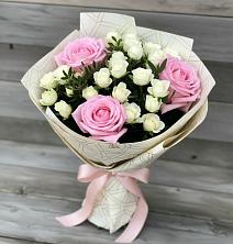 Букет цветов из:  Розы в Юдино