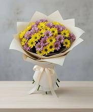 Букет цветов из:  Хризантемы #REPLACE_PRED# Юдино
