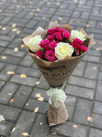 Букет цветов из: Розы в Юдино