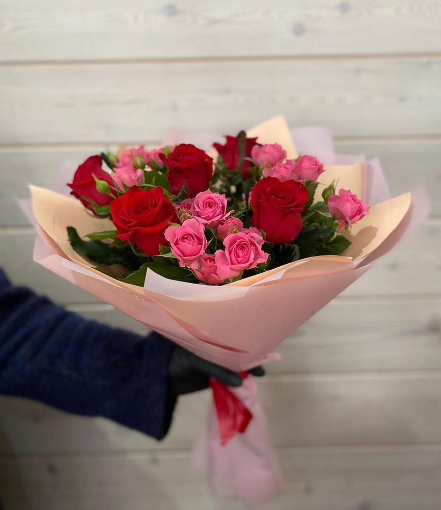 Букет цветов из: Розы в Юдино