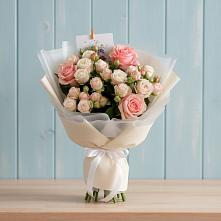 Букет цветов из:  Розы в Юдино