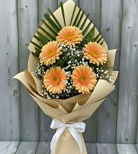 Букет цветов из:  Герберы в Юдино