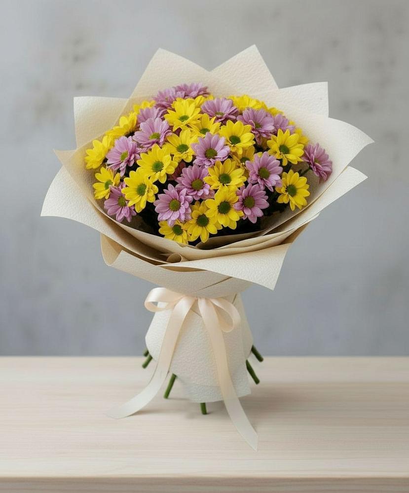 Букет цветов из: Хризантемы в Юдино
